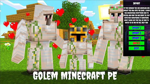 Golem Mod for Minecraft PE screenshot 3