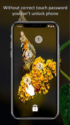 Photo Touch Lock Screen - Touch Position Password 4 تصوير الشاشة