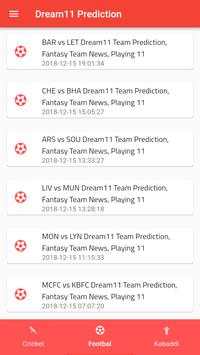 Dream11 Prediction screenshot 1