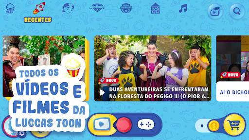 Luccas Toon: Jogos e vídeos screenshot 5