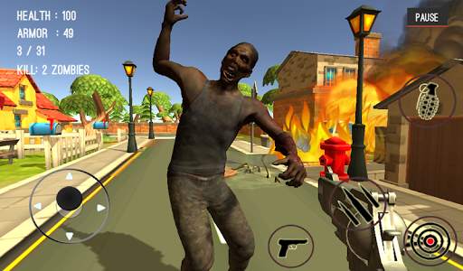 Zombie Killing City Shooting Trigger Strike screenshot 4