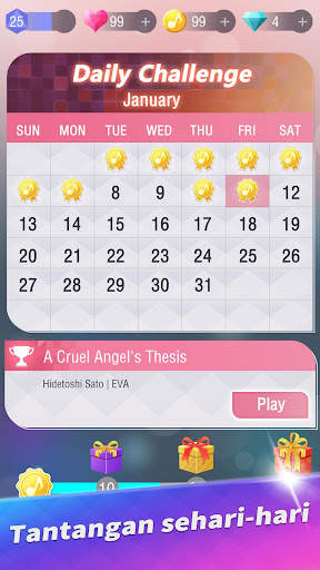 Anime Tiles: Piano Tiles 3 screenshot 4