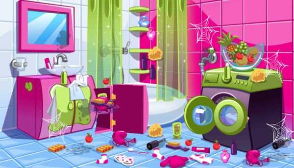 Doll House Cleaning - Princess Room Cleaner Game screenshot 2