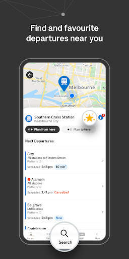 Public Transport Victoria app screenshot 4