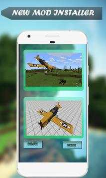 War Plane Minecraft Addon MCPE screenshot 1