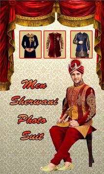 Men Sherwani Photo Editor 1 تصوير الشاشة