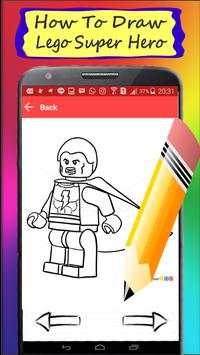 How to Draw Lego Super Hero screenshot 1