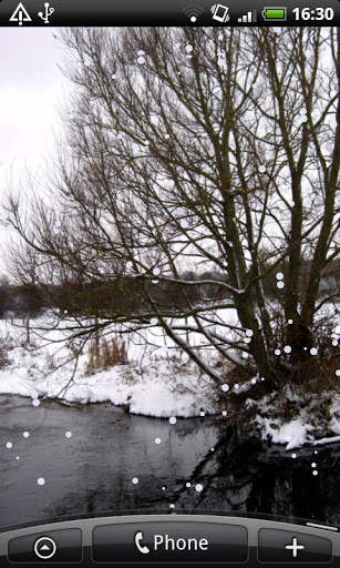 Settling Snow Live Wallpaper screenshot 3