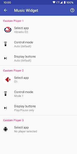 Material Music Widget screenshot 7