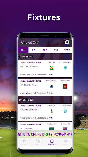 Cricket 247- Fastest Cricket Live Line, Fast IPL स्क्रीनशॉट 5