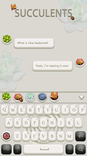 Succulents Keyboard screenshot 2