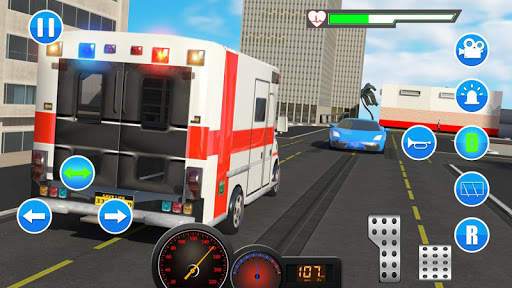 Ambulance Rescue Simulator screenshot 2