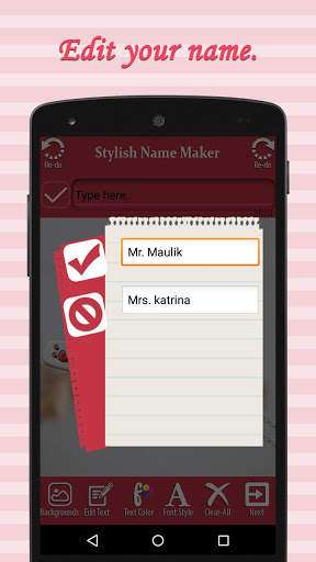 Stylist Name Maker screenshot 2