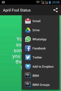 April Fool Status screenshot 3