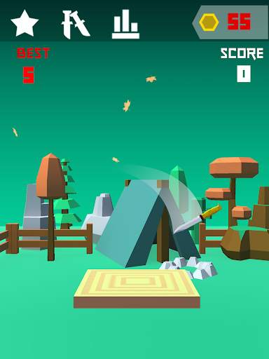 Knife 3D Game Challenge screenshot 5