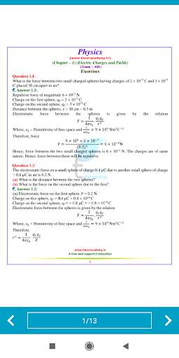 NCERT Solutions for Class 12 Physics in English скриншот 4