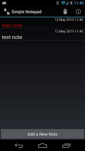 Simple Notepad screenshot 3