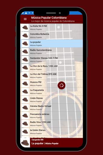 Música Popular Colombiana - Radios música Colombia screenshot 3