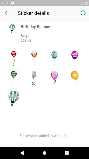 Birthday Wishes WhatsApp Stickers (100  Stickers) screenshot 4