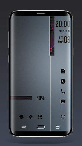 Тема Sliding для Total Launcher screenshot 1