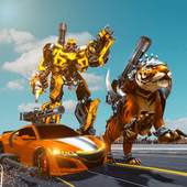 Wild Tiger Transforming Robot Battle Robot Games 1.2