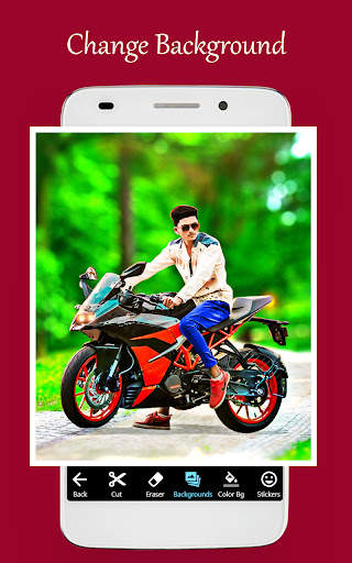 Bike photo editor and frames screenshot 3
