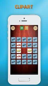 Car memory games pictures for kids and adults screenshot 3