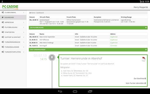 PC CADDIE Golf Club App screenshot 6
