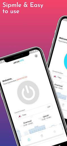 JAPAN VPN - Free VPN & Unlimited Secured VPN Proxy screenshot 1