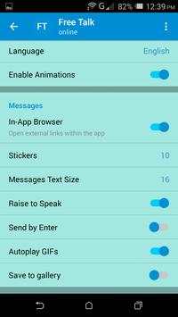 free talk messenger screenshot 5