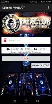 Mixclub VPN UDP screenshot 1