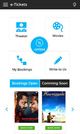 E-Ticket Booking - Mobile Application screenshot 2