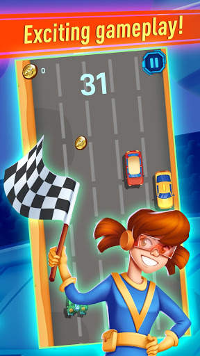 Ludichrome: Endless Car Racing Game screenshot 2
