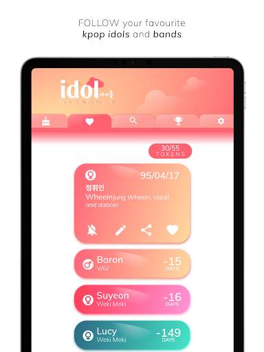 Kpop Idol Birthday Reminder screenshot 10