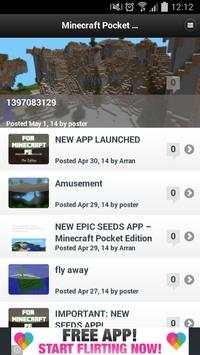 Seeds - Minecraft PE screenshot 2