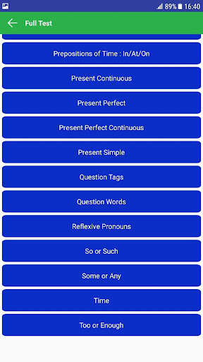 English Grammar And Test screenshot 3