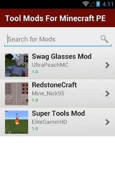 Tool Mods For Minecraft PE screenshot 2