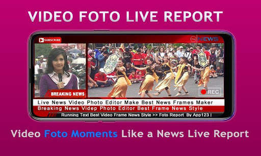 Live Report Media Photo Moments Breaking News Fun screenshot 4