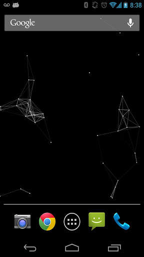 Particle Garden Live Wallpaper screenshot 2