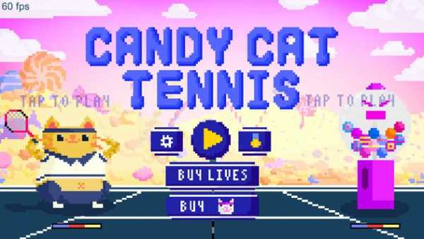 Candy Cat Tennis – 8-bit bash screenshot 8