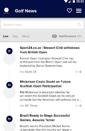 Golf News - Golf 24h screenshot 3