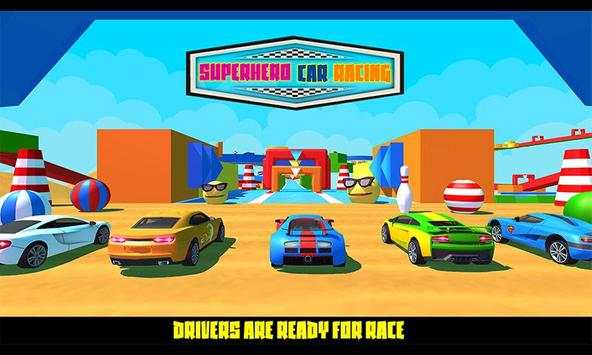 Superhero Car Super Stunts Driving Simulator screenshot 3