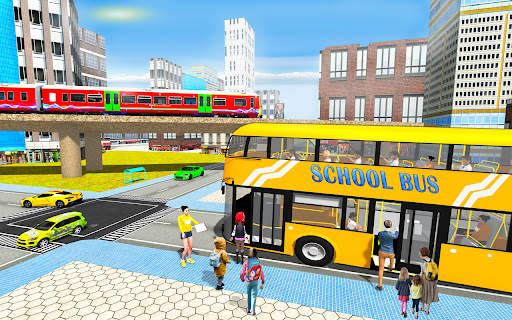 School Bus Driving: Bus Games screenshot 1