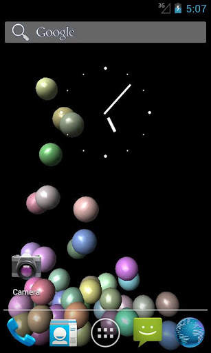 Balls Live Wallpaper screenshot 1