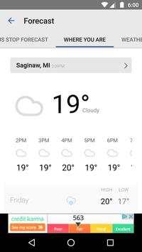 WNEM TV5 Weather screenshot 2