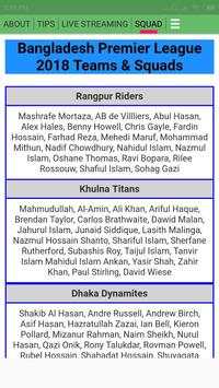 BPL T-20 cricket match prediction screenshot 3
