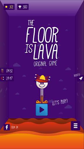 The Floor is LAVA - Original Game screenshot 2