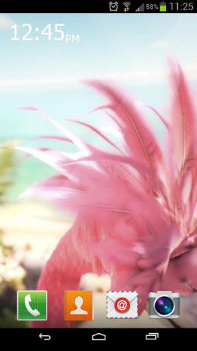 Music bird  Live Wallpaper screenshot 3
