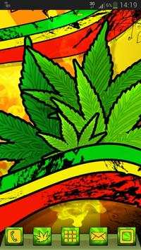 GO Launcher EX Theme marijuana screenshot 3