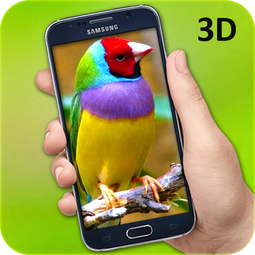 Летающие птицы 3d обои иконка